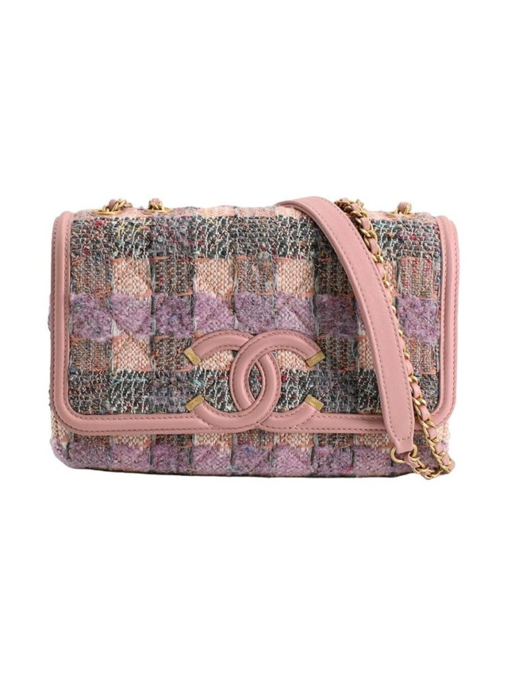 Chanel Shoulder Bag CC Filigree Chain